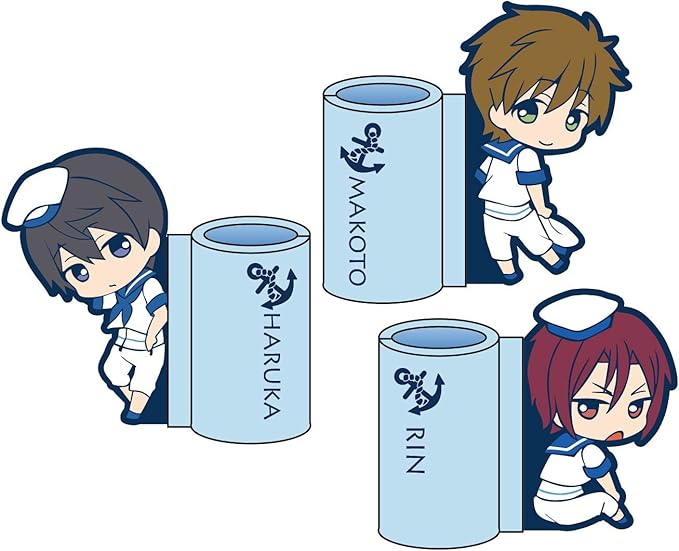 Amazon トイズワークスコレクションにいてんごむっ キャラマーカー Free Box アニメ 萌えグッズ 通販