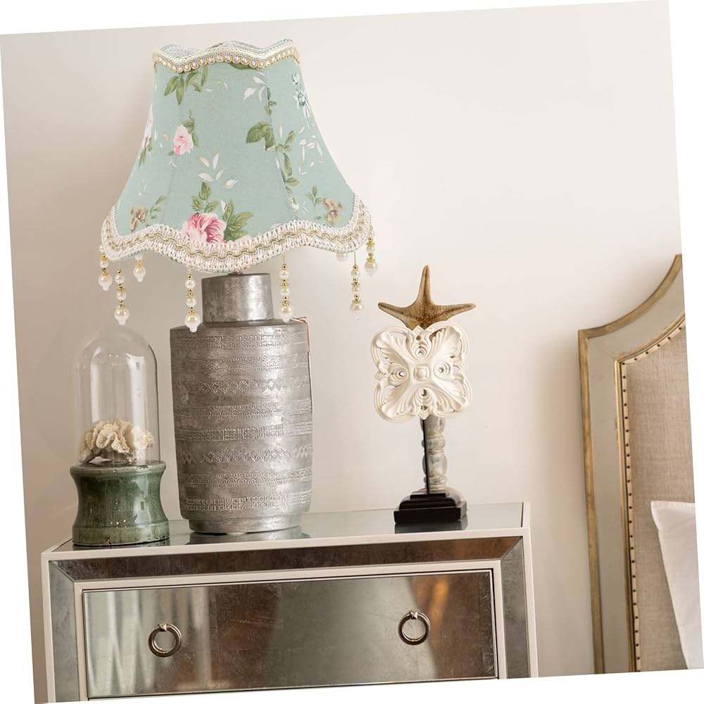 Amazon.co.jp: FRCOLOR ジャカード ランプシェード 傘のみ 布製