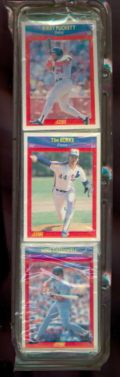 1990 Score Baseball Card Baseball