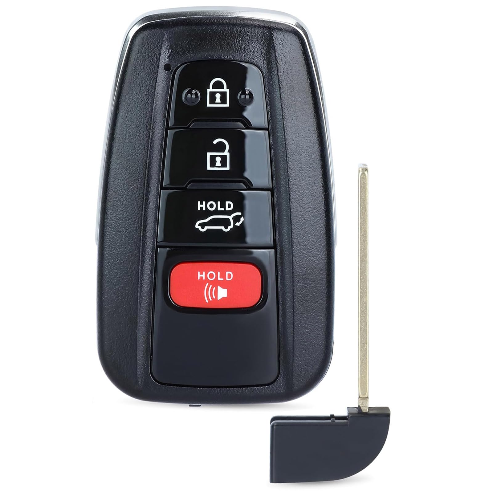 TOP-VIGOR Keyless Entry Remote Control Car Key Fob Replacement Compatible with Toyota RAV4 2019 2020 2021, 314.3Mhz 4 Button for HYQ14FBC-0351 8990H-0R030
