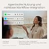 Plaud NotePin S Voice Recorder with Tactile Recording Button Professionals & Teams AI Voice Recorder AI Note Device AI Write Function & Summary Recording Device for Meetings 4 Accessories (Grey)