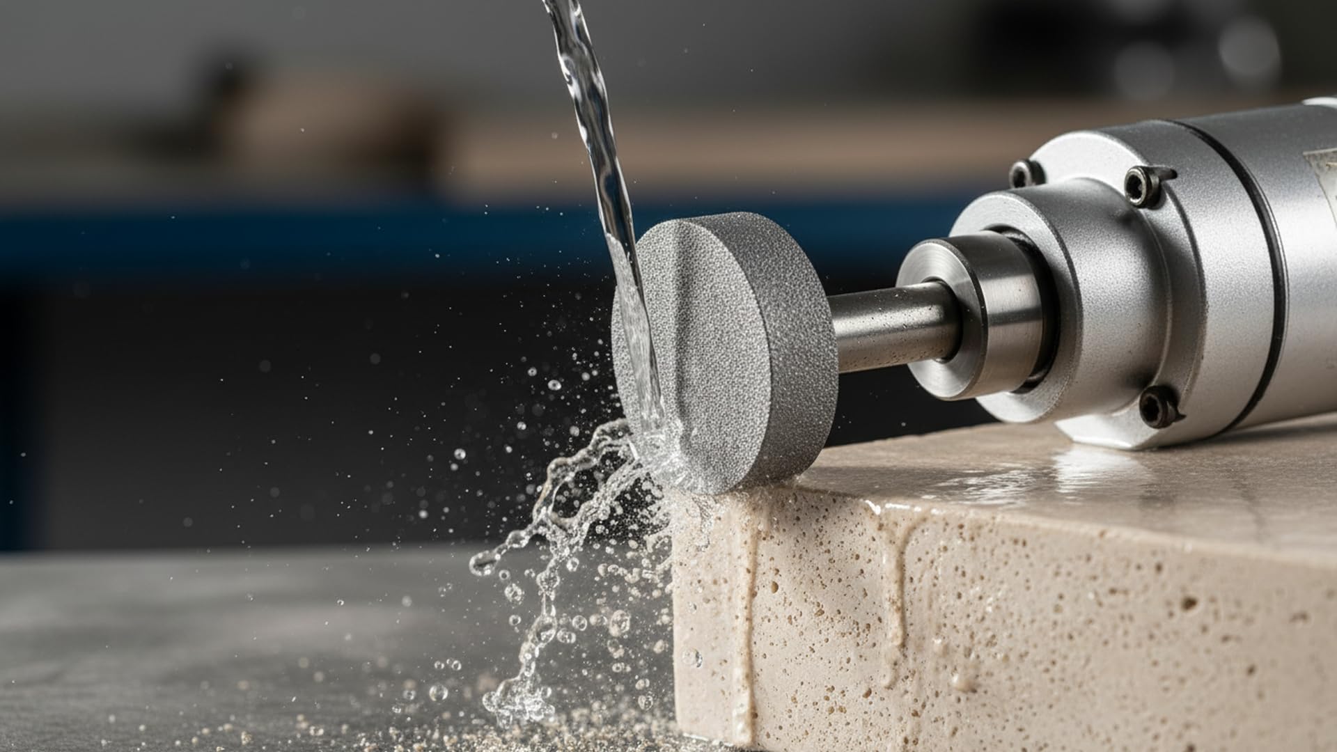 ILOVETOOL Muela de punta cilíndrica de 20 mm con revestimiento de diamante (grano 240)