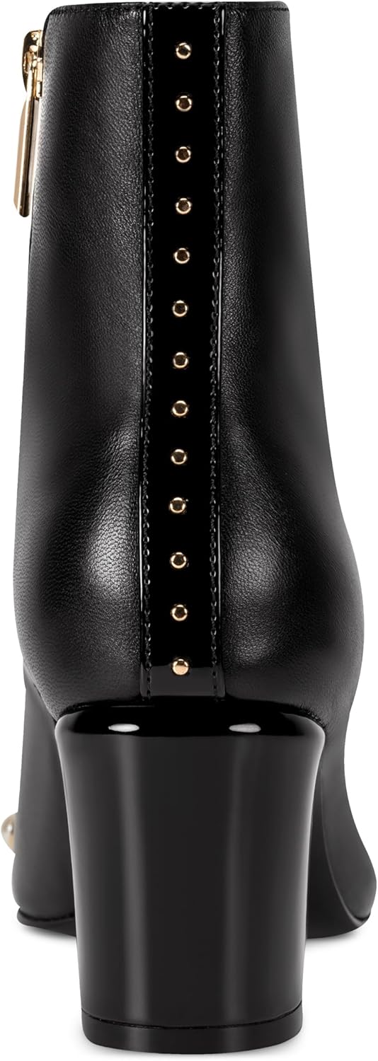 KARL LAGERFELD Women's Daylyn Bootie With Pearl Embellishments