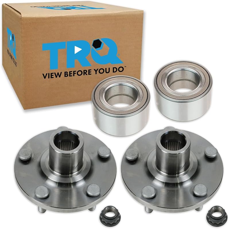 TRQ Front Wheel Bearing & Hub Kit | For 04-18 Lexus ES350 RX330 RX350 RX400h 13-18 ES300h 04-06 ES330 01-18 Toyota Avalon Camry Highlander Sienna Solara Venza