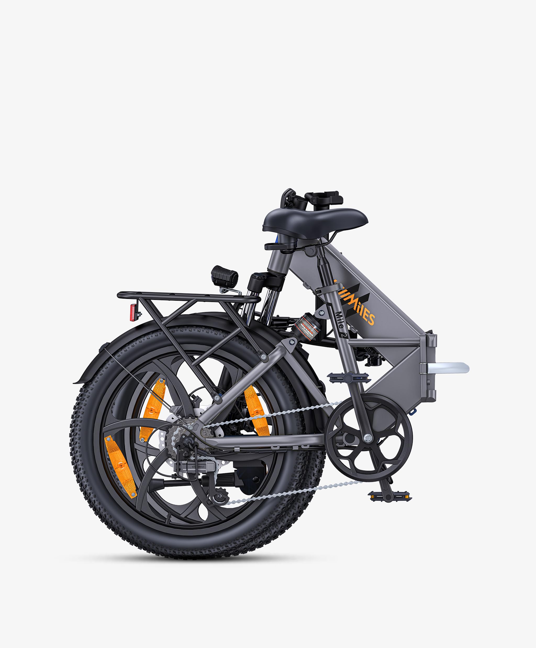 Bicicletta elettrica pieghevole per adulti Mile 2 250W, dotata di batteria rimovibile da 36V 13Ah, velocità massima di 25 chilometri all'ora, autonomia di 100 chilometri
