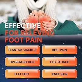 PCSsole Plantar Fasciitis Winter Wool Insoles Men Women- 220+lbs Heavy Duty High Arch Support Wool Inserts with Comfort Cushion Orthotic Pain Relief for Flat Feet- Winter Insoles for Men & Women