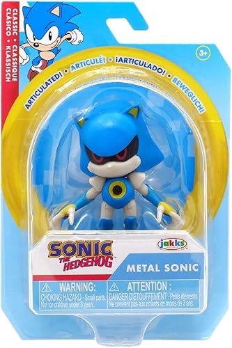 Sonic The Hedgehog Mini figura de 2.5 pulgadas - El embalaje puede variar - Metal Sonic