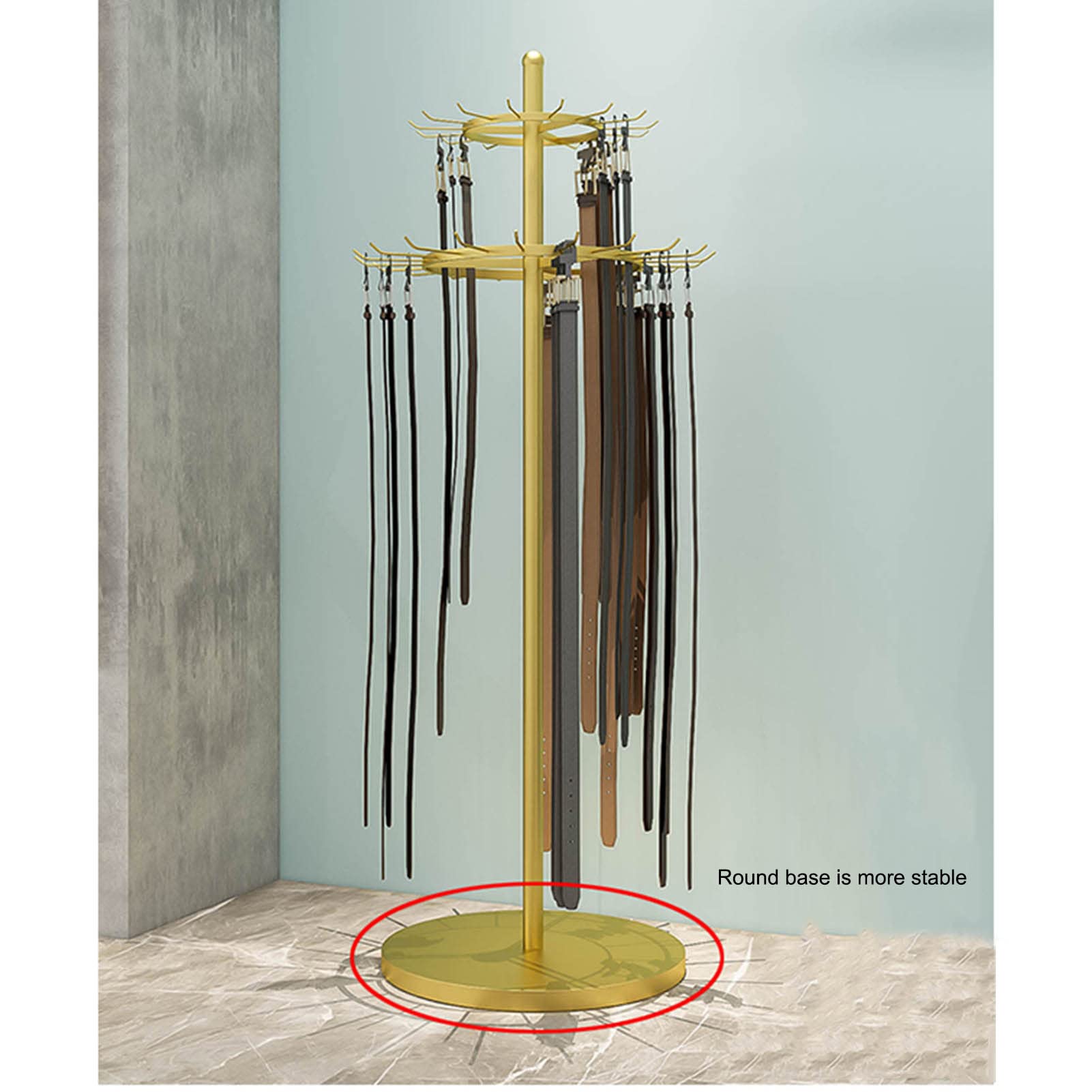 Ganci Invisibili Per Piatti - 8 Supporti Dorati 10 Pollici, Con 10 Ganci - Foto 12