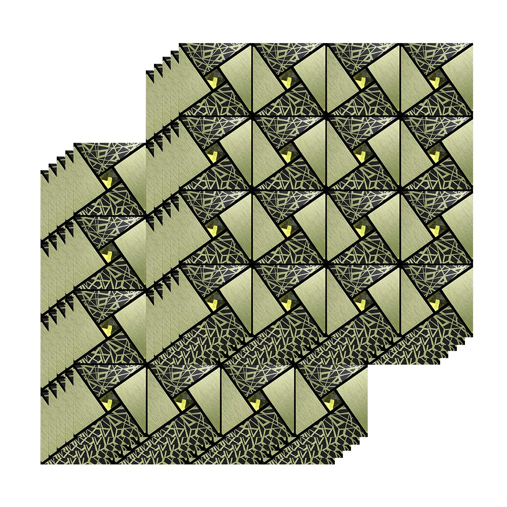 Peel And Stick Metal Tiles | Metal Backsplash Tiles For Kitchen - View #13