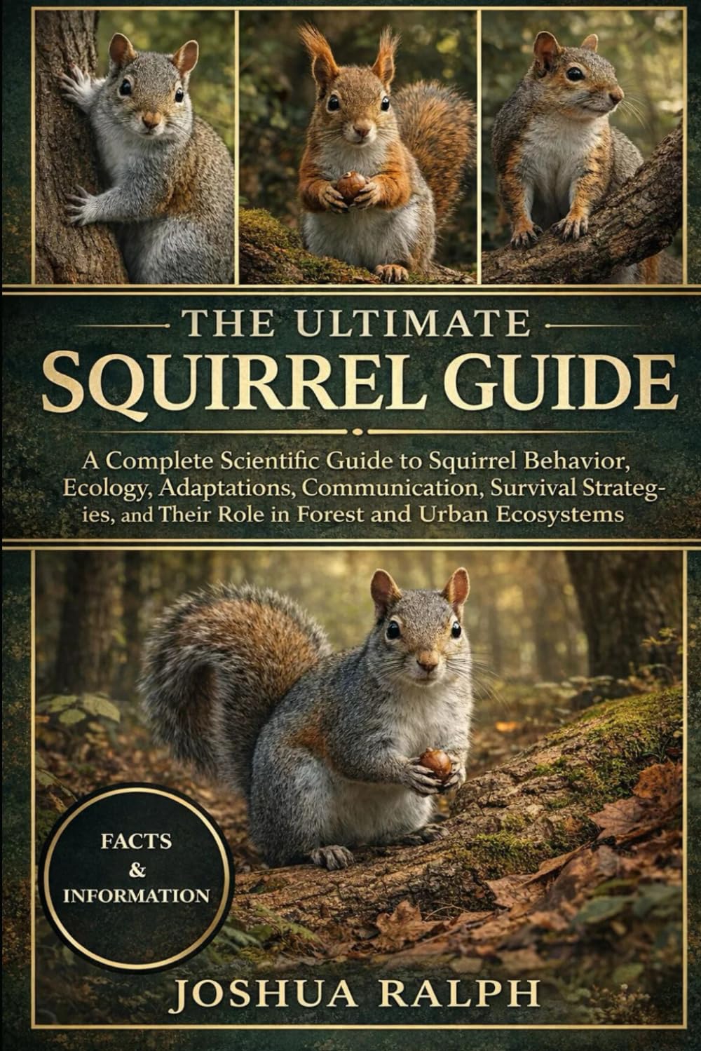 THE ULTIMATE SQUIRREL GUIDE: A Complete Scientific Guide to Squirrel Behavior, Ecology, Adaptations, Communication, Survival Strategies, and Their Role in Forest and Urban Ecosystems