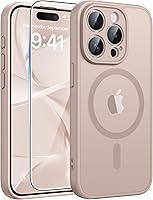 Vista 164 de FNTCASE - Funda para iPhone 15, iPhone 14 y iPhone 13, magnética, translúcida, fina y antigolpes, protección de grado militar, resistente a caídas