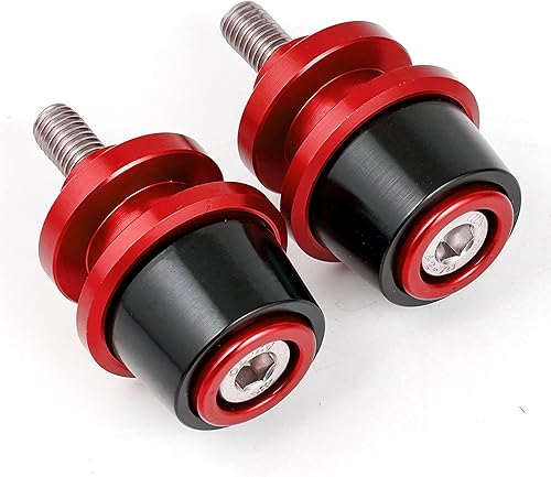 Miniatura 4 de Motocicleta 0.315 in Brazo oscilante Sliders Carretes Ajuste Para CBR150 CBR600rr CBR600F CBR900RR CBR1000RR CBR1000F CBR300R CBR954RR CBR125 Rojo