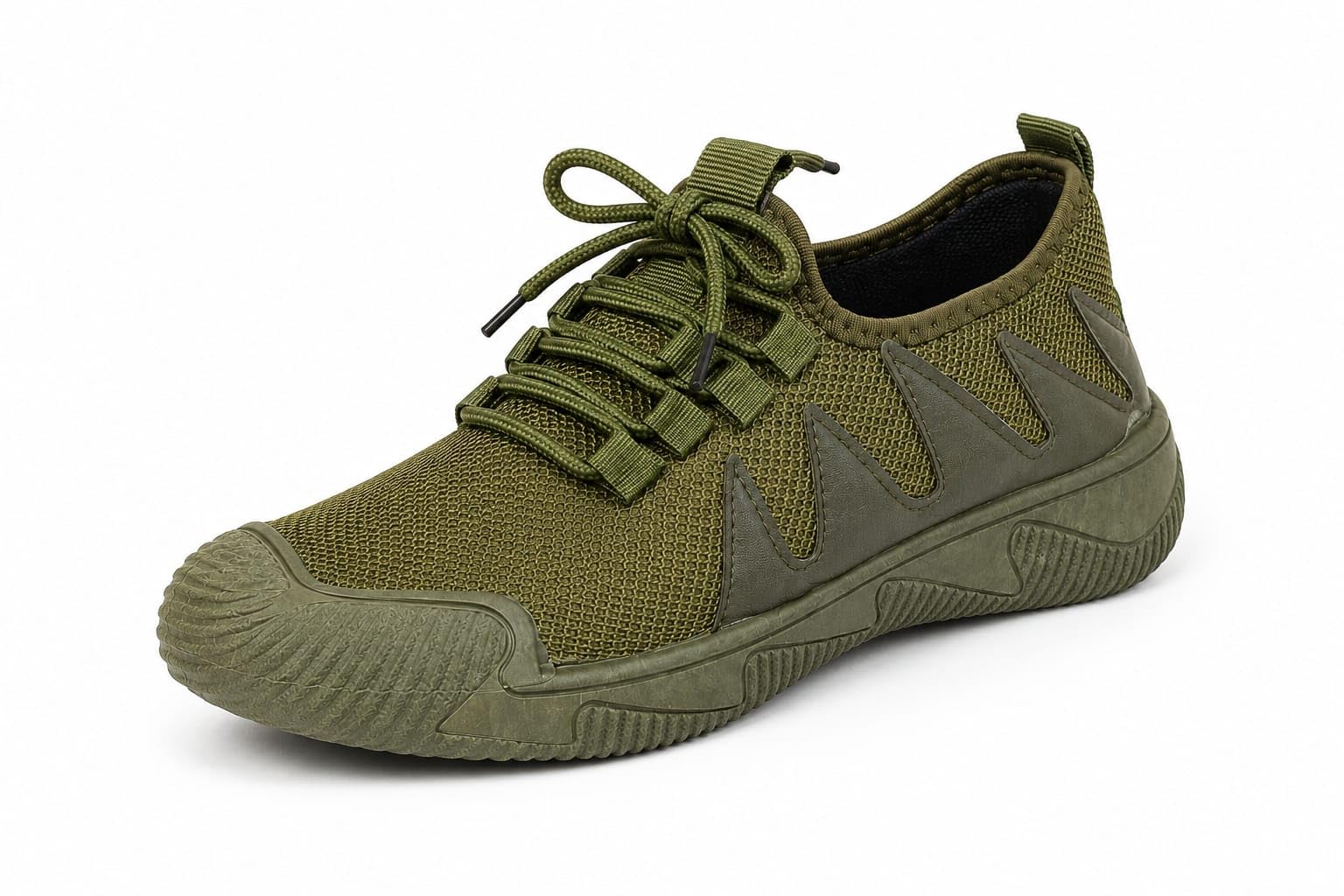 Men's Running Shoes | Breathable Mesh Sports Shoes for Men | Lightweight Walking Shoes with EVA Sole | Lace-Up Casual Sneakers for Gym, Jogging, Training-image-42