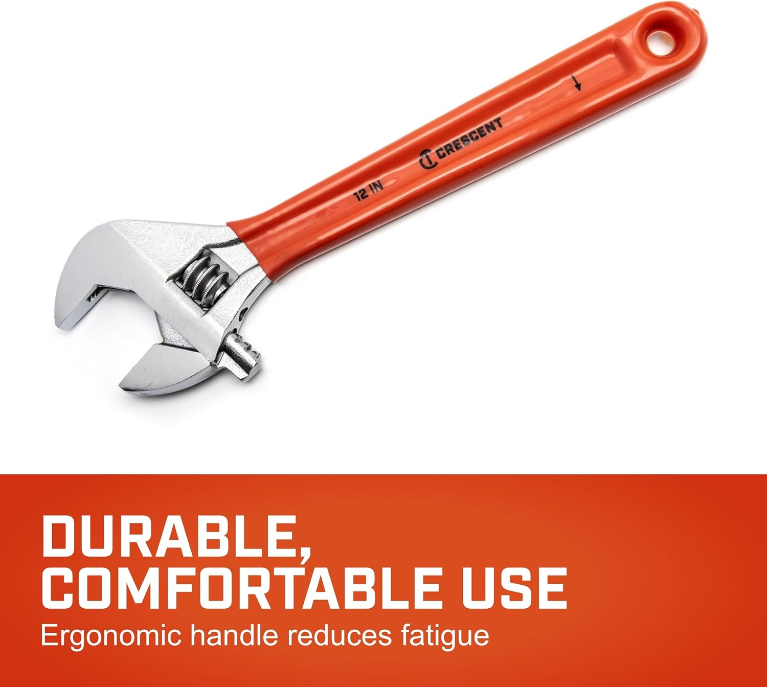 Crescent 12" Adjustable Cushion Grip Wrench | AC212CVS image 2