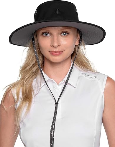 Miniatura 3 de Coolibar sombrero modelable de ala ancha con protección solar UPF 50, para hombre