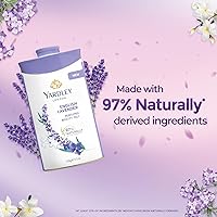 Vista 4 de Talco desodorante perfumado Yardley London con lavanda inglesa, polvo de talco 100gm, 3.5 onzas