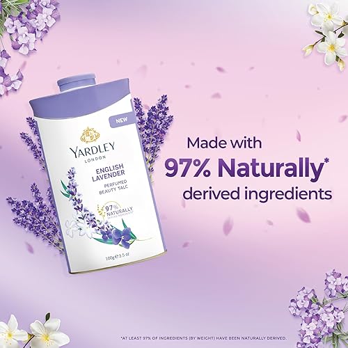 Miniatura 4 de YARDLEY LONDON - Talco perfumado de lavanda inglesa de 8.8 onzas para mujer