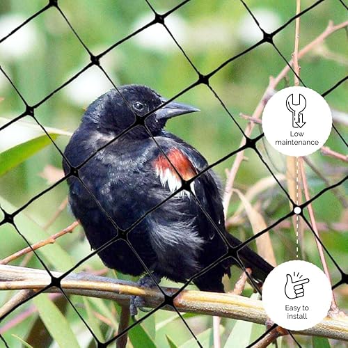 Miniatura 6 de BirdNet estándar de 34 pulgadas 200 pies x 14 pies