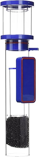 ESHOPPS Nano Skimmer  Skimmer de proteínas para tanques nano  Nuevo soporte magnético ajustable mejorado  Altura de agua ajustable. Huella mínima.