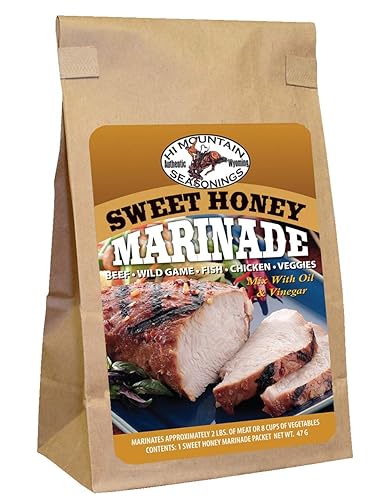 Hi Mountain Condimentos - Adobo de miel dulce - Simplemente agrega aceite y vinagre para crear un delicioso adobo