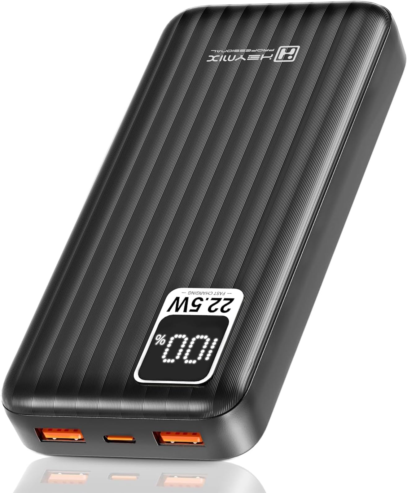 HEYMIX 20000mAh Power Bank - 22.5W Powerbank Portable Charger, USB-C Fast Charging Power Bank, 3-Port PD3.0/QC4.0 Battery Pack Compatible with iPhone 15/14/13, S23/S22/S21