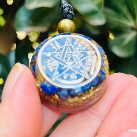 Orgone Necklace Tetragramaton Lapislazuli 