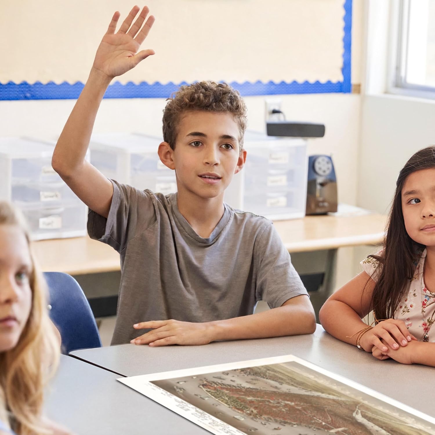 Quarterhouse Vintage New York Maps (Set A) Poster Set, Social Studies Classroom Learning Materials for K-12 Students and Teachers, Set of 3, 12 x 18 Inches, Extra Durable