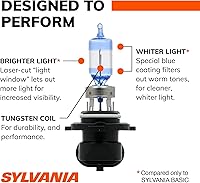 Vista 5 de SYLVANIA 9005 SilverStar Ultra - Bombilla halógena para faros delanteros de alto rendimiento (contiene 2 bombillas)