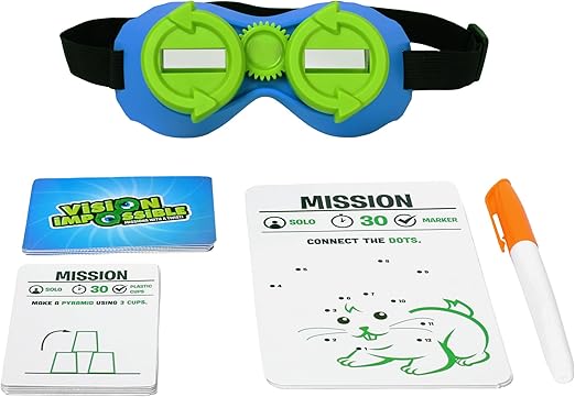 Hog Wild Vision Impossible: Flip Your World Upsidedown and Sideways with This Hilarious Family Challenge Goggle Game