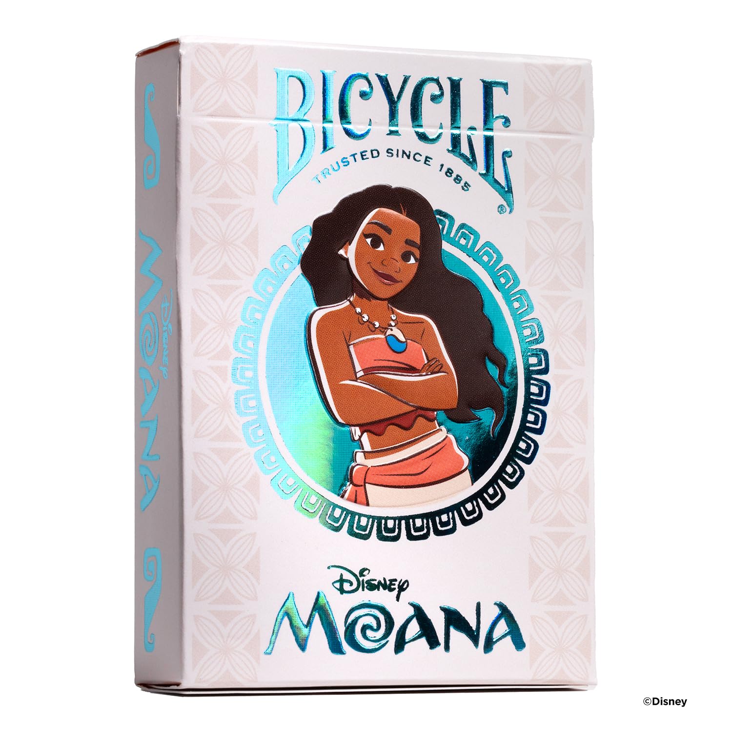 Bicycle Disney Moana Inspired Playing Cards, 1 Deck, Blue