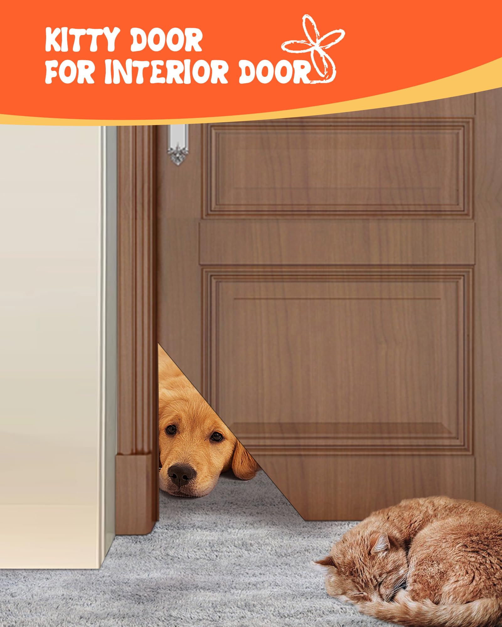 Kitty Door For Interior Door What Makes The Kitty Korner Cat Door