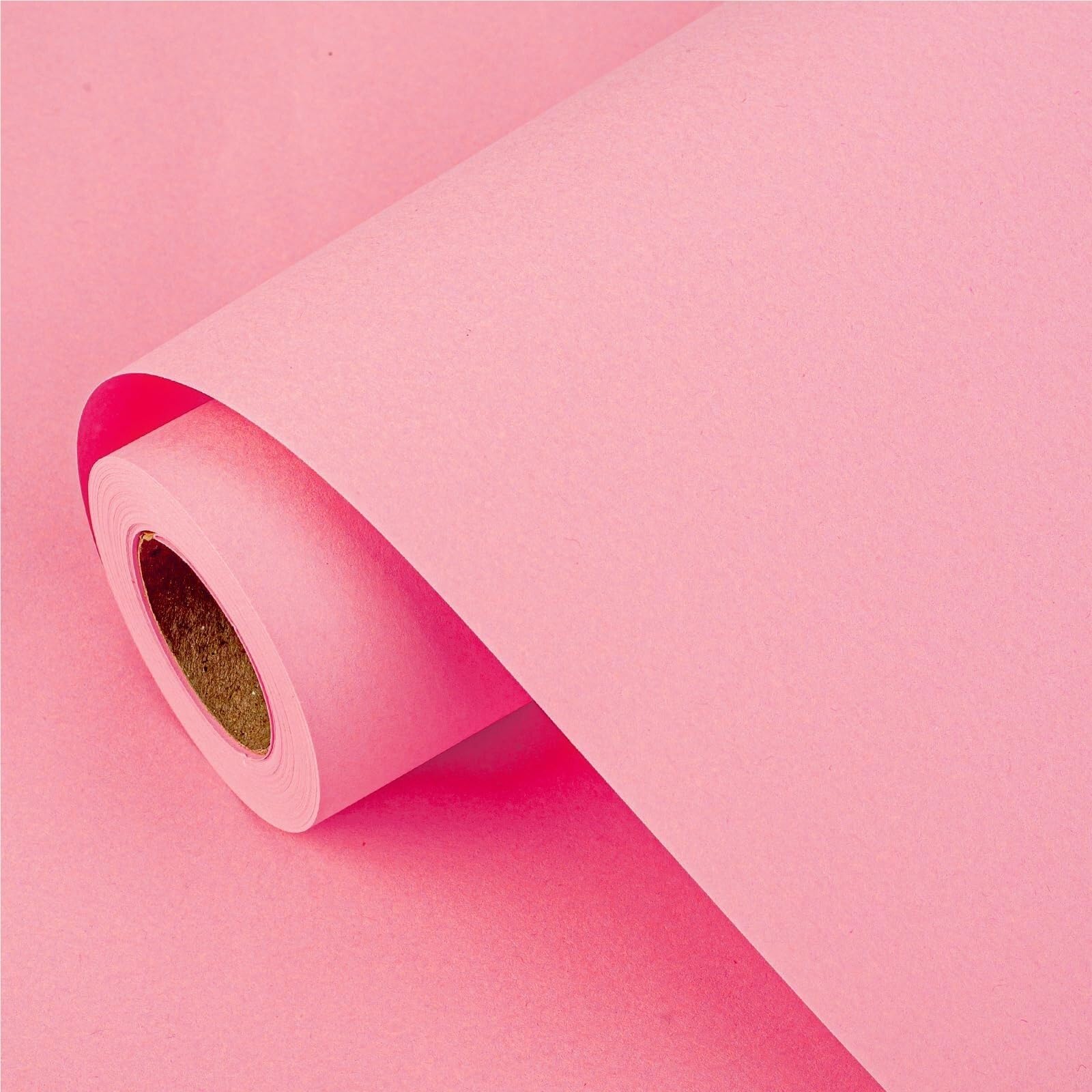 Geschenkpapier Geschenkpapier for Umziehen und Verpacken for Transportverpackungen, Kunst-, Bastel- Tischdekorationspapier(Pink 30cmx5m)