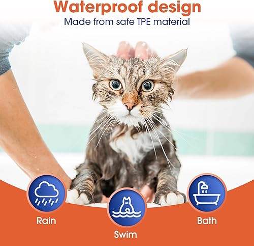 Miniatura 5 de Zooblu Collar calmante para gatos  Collar calmante para gatos de 15 pulgadas, alivio de la ansiedad de los gatos, dura 60 días, collar calmante de