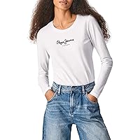 Pepe Jeans New Virginia LS, Maglia Donna