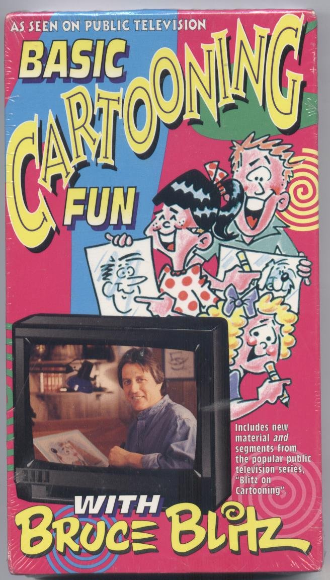 Basic Cartooning Fun W/Bruce Blitz [VHS]
