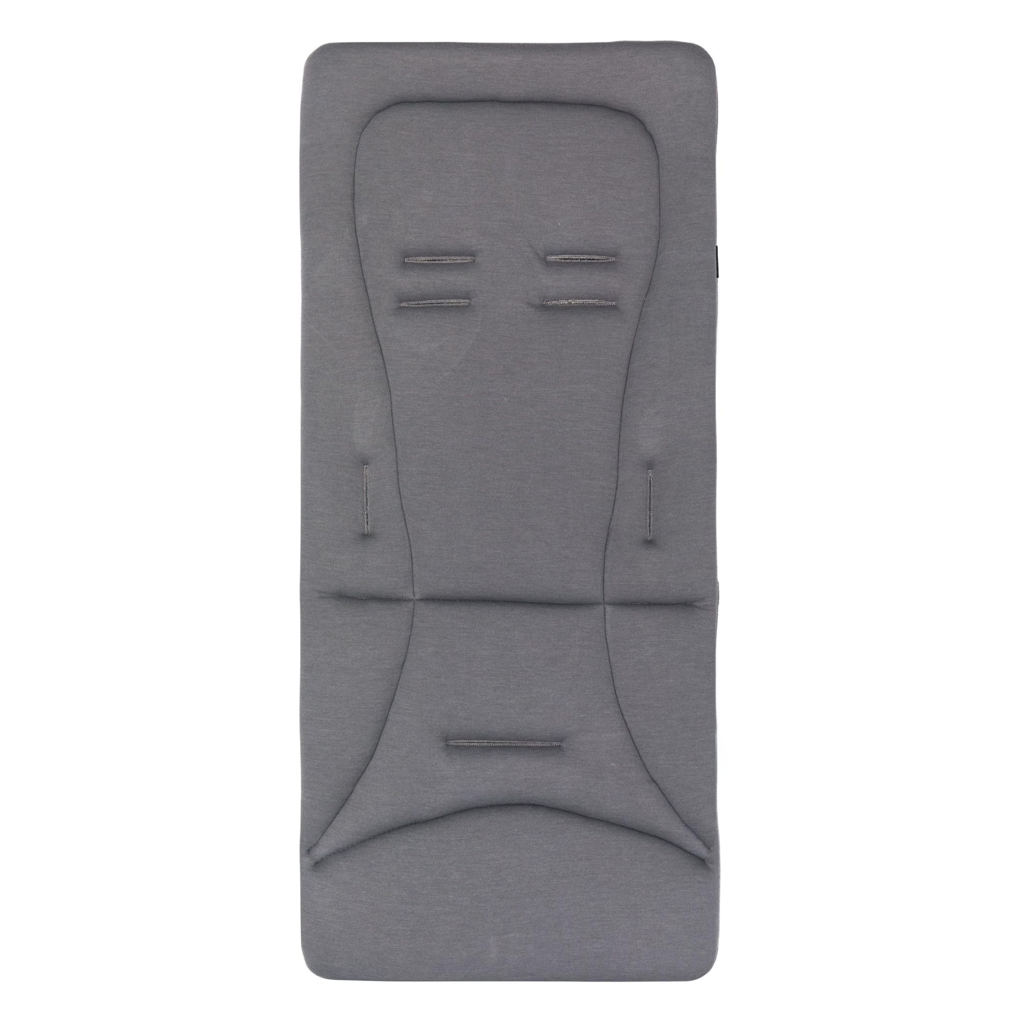 Fillikid Wendeauflage | Sitzauflage Baumwolle Jersey für Buggy und Kinderwagen mit Gurtschlitze | Einlage zum Abnehmen Zubehör Sommer & Übergangszeit | komfortable Sitzunterlage Babywagen