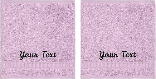 Toallas personalizadas, lujosas toallas de algodón turco genuino con monograma para baño, cocina, hotel, spa, gimnasio y dormitorio universitario,