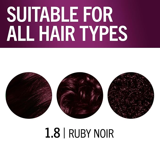 Tinte Permanente Schwarzkopf Keratin 1.8 Ruby Noir miniatura 4