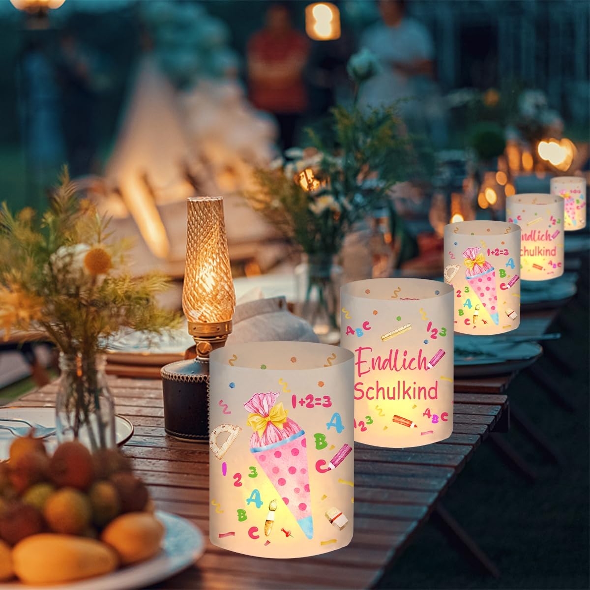 Lot De 20 Serviettes Papier Rentrée Scolaire - Motif Tableau