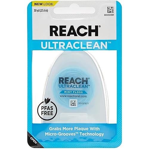 REACH Mint Floss Dispensers, 30 Yards (2-Pack)