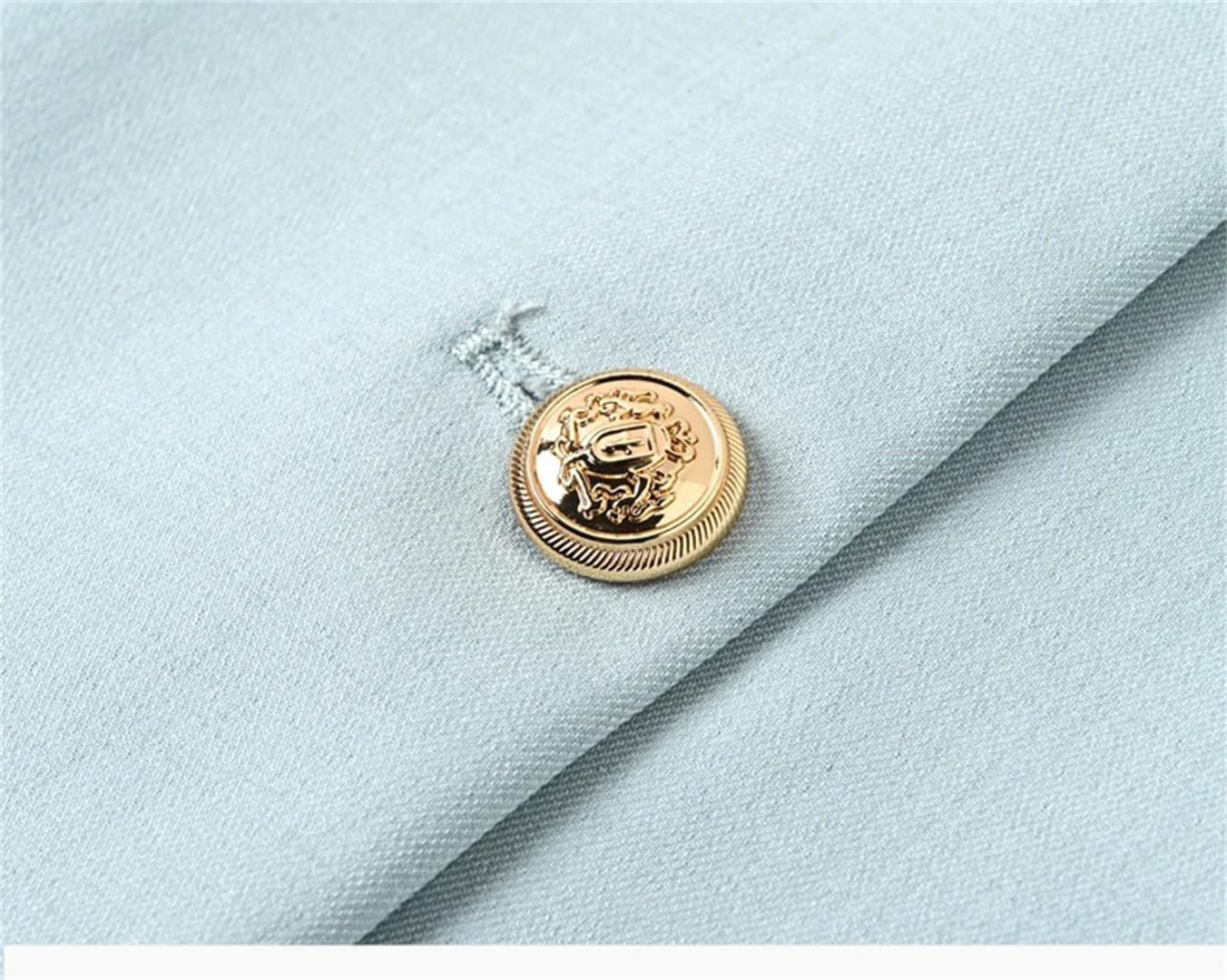 Women's Elegant Office Suit Vintage Solid Short Sleeve Single Breasted Slim Blazer and Skirt Summer Work Wear