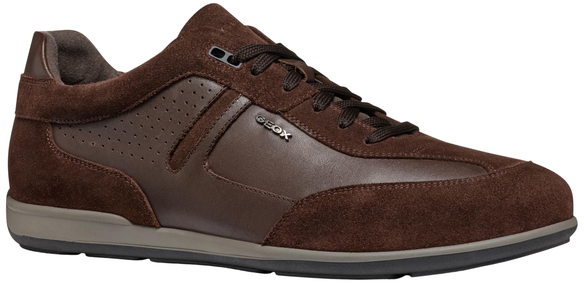 Geox Men's U Ionio A Trainers, Brown, 10 UK