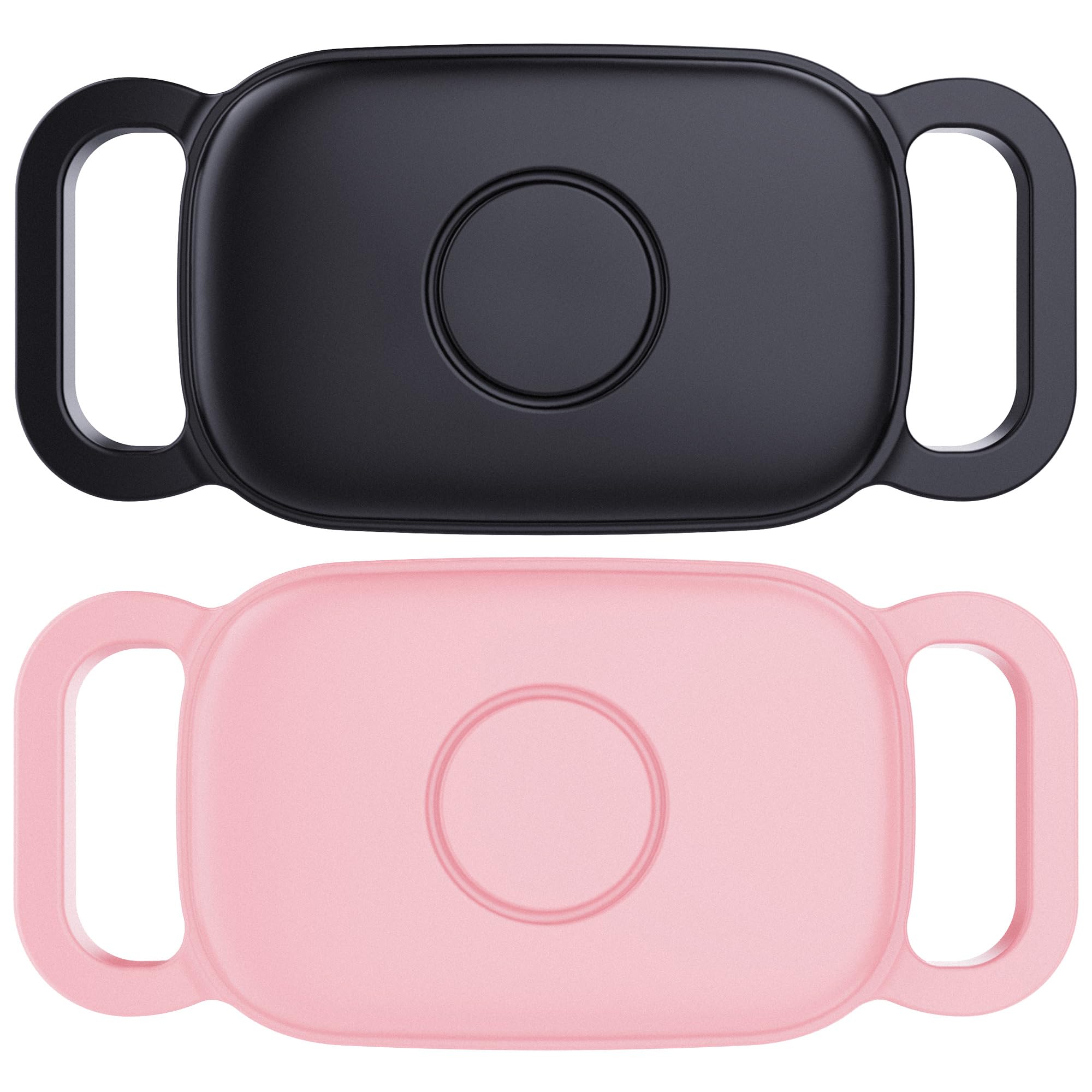 2 Pack Waterproof Dog Collar Holder for Tile Life360 Pro Tracker, Not for Tile or Stickers, Silicone Cover for Tile Tracker Case, Pet Collar