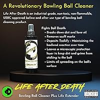 Vista 6 de Creating the Difference Life After Death Bowling Ball Cleaner & Life Extender from Industrial Grade Strength Formula Removes Dirt, Oil and Scuff