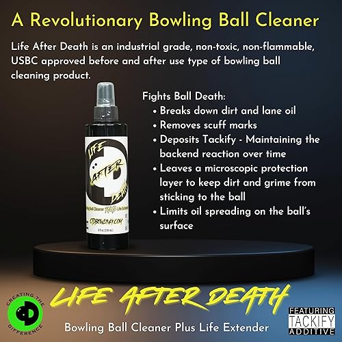 Miniatura 6 de Creating the Difference Kit de introducción  Limpiador de bolas de bolos Life After Death + Life Extender  Kit de 4 onzas