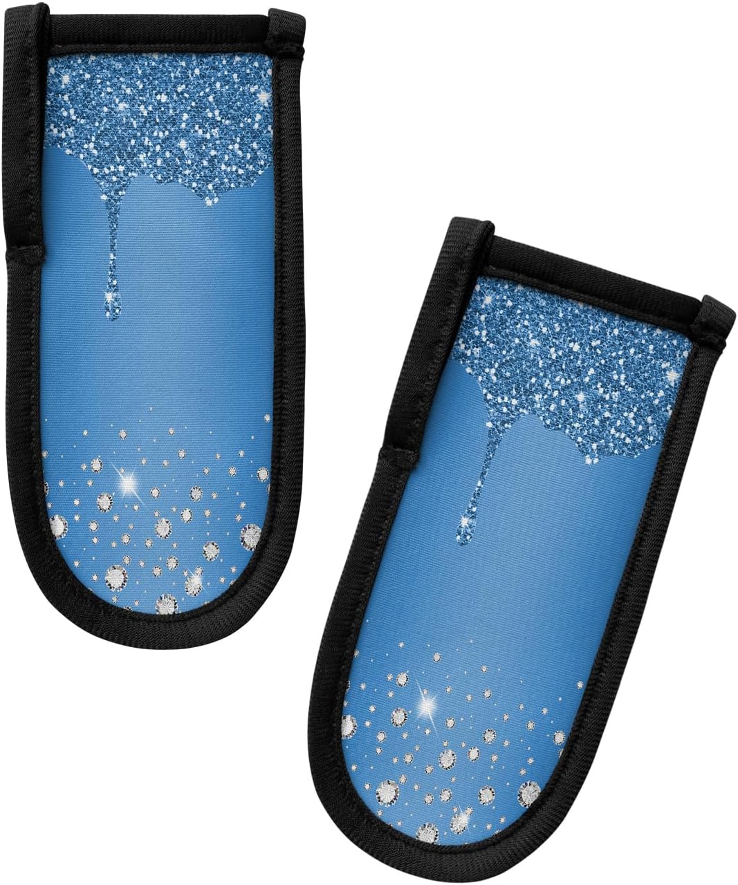 Blue Diamond Hot Handle Holder, Pot Pan Handle Covers
