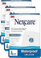 Vista 12 de Nexcare Tegaderm, apósito transparente, H1626, paquete de de 1, 1, 1