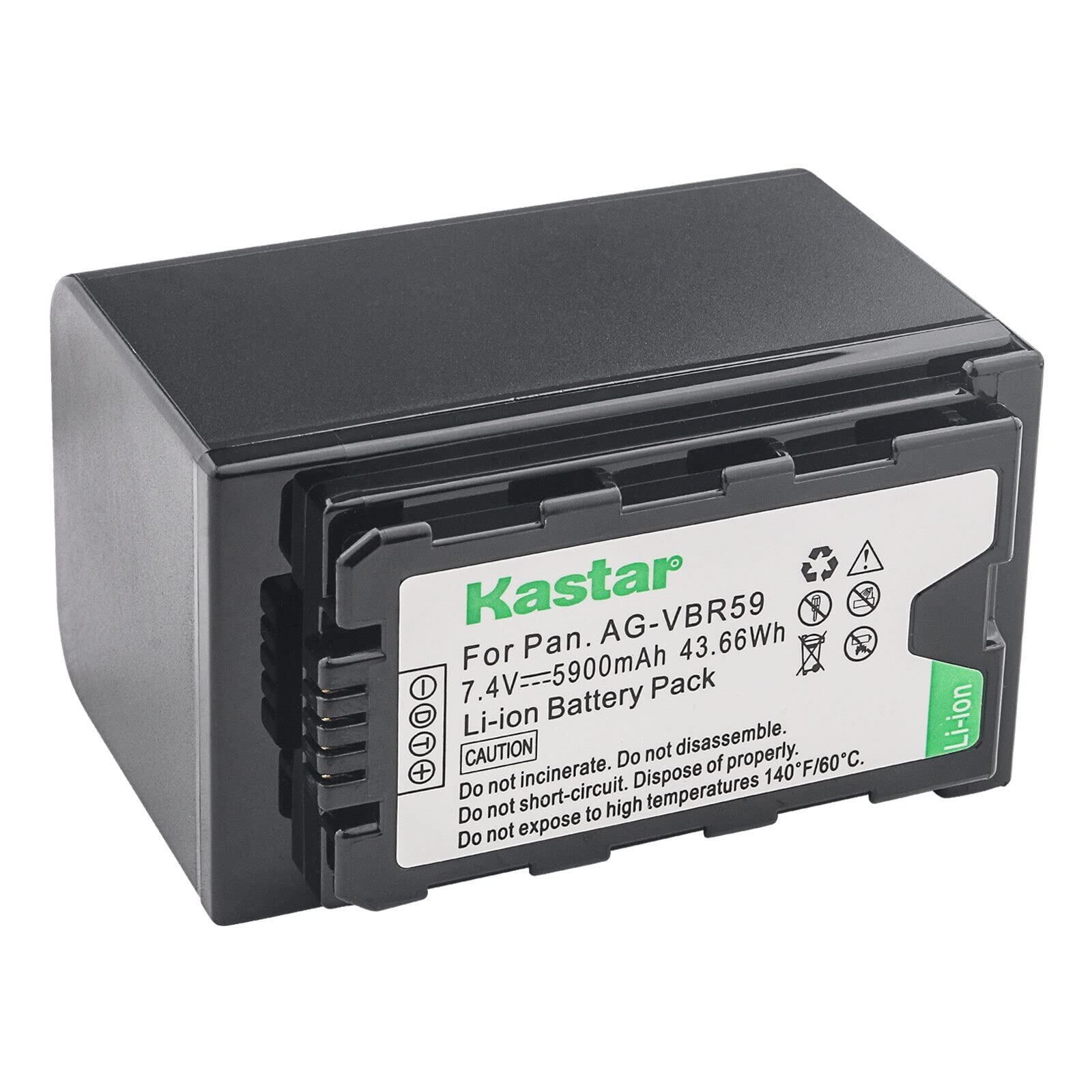 Amazon.com: Kastar 3-Pack AG-VBR59 Battery and LTD2 USB Charger
