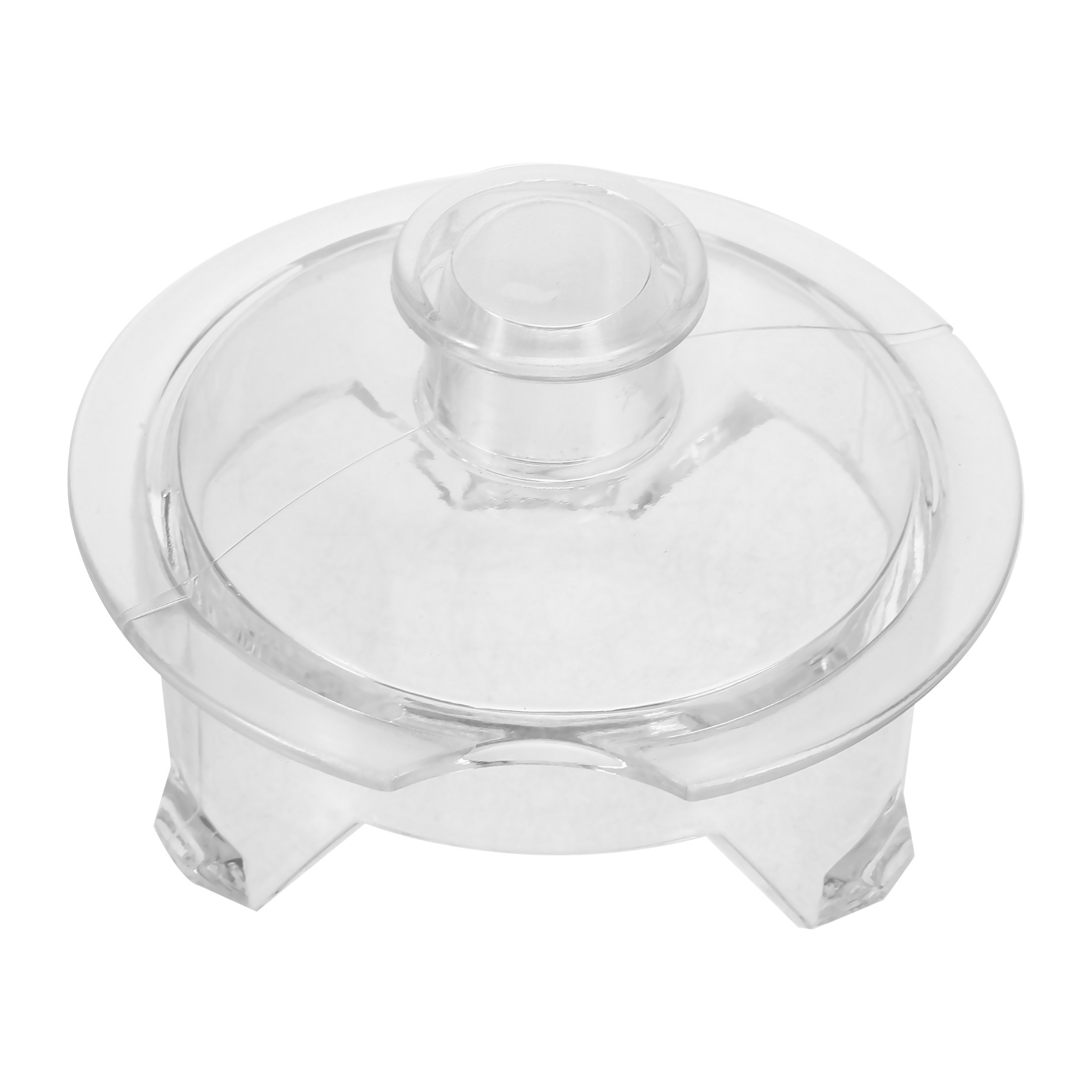 2-Pack Plastic Pitcher Lid Replacements - Sturdy Water Jug Covers For Glass Carafes & Drink Pitchers