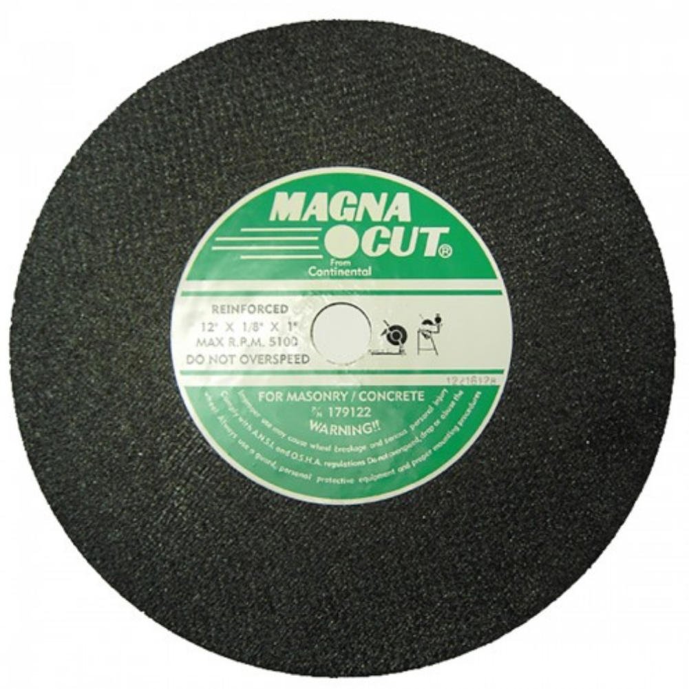 12 x 1 Abrasive Cut-Off Wheel Masonry - 10 Pack